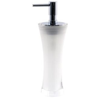 Soap Dispenser Soap Dispenser, Free Standing, Made From Thermoplastic Resins in Transparent Finish Gedy AU80-00